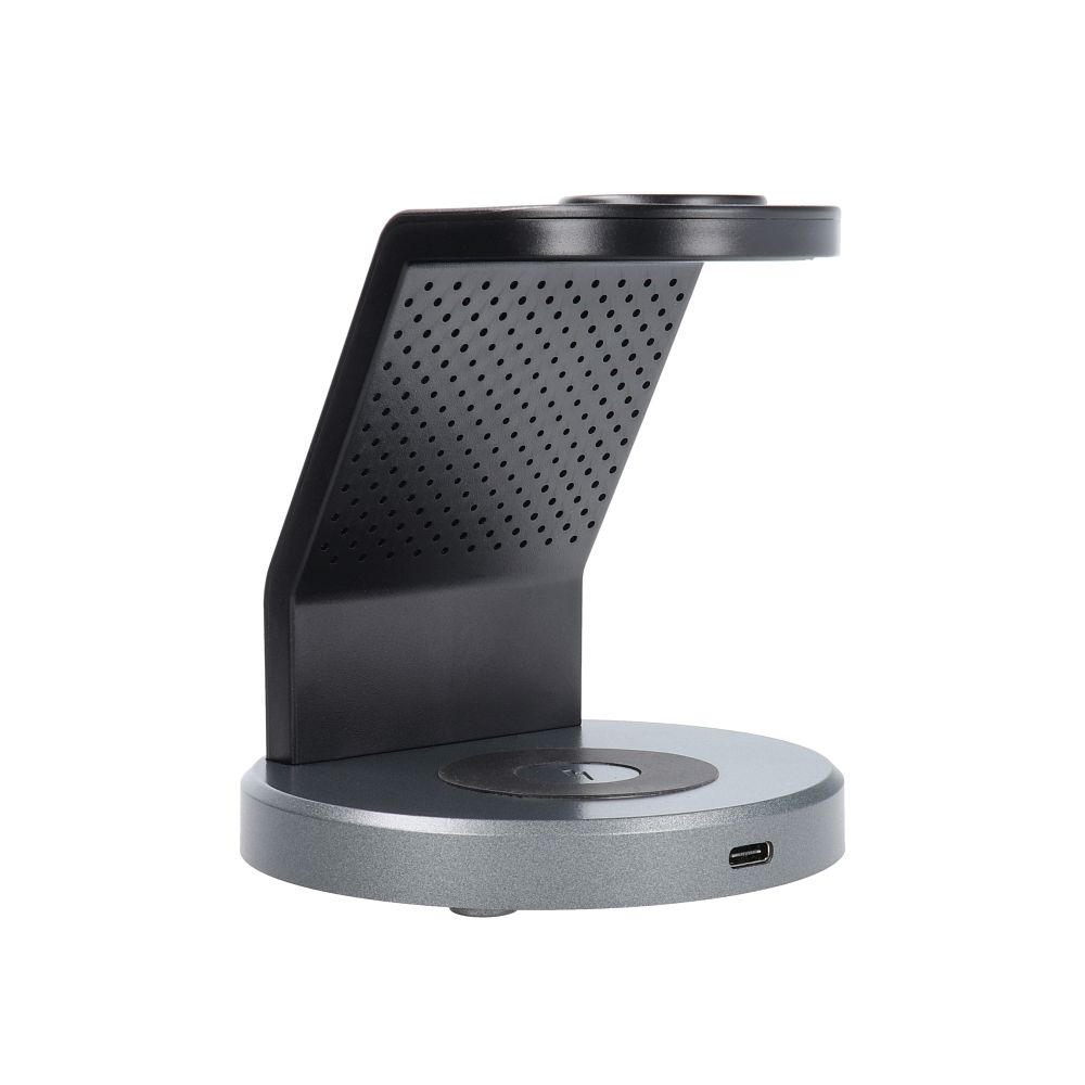 Incarcator Wireless Qi Forcell 3in1 15w cu suport MagSafe de Birou - 3 | YEO